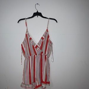 Breezy Cute Striped Romper